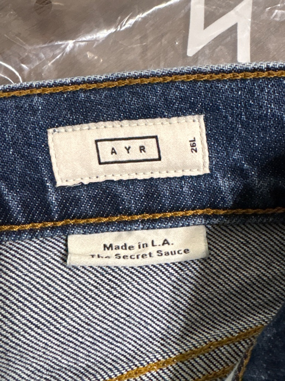 AYR The Secret Sauce Jeans in Stoked size 26 Long NEW - Picture 5 of 7